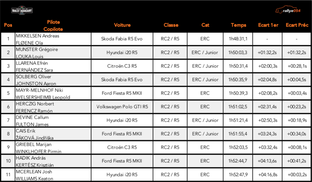 Rally Hungary 2020