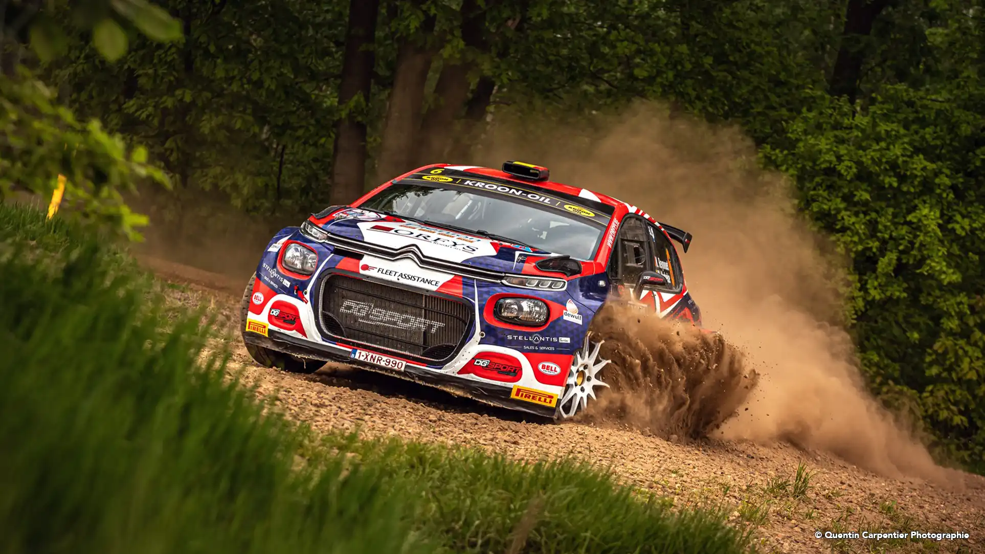 Niels Reynvoet au Seizoens Rally 2023