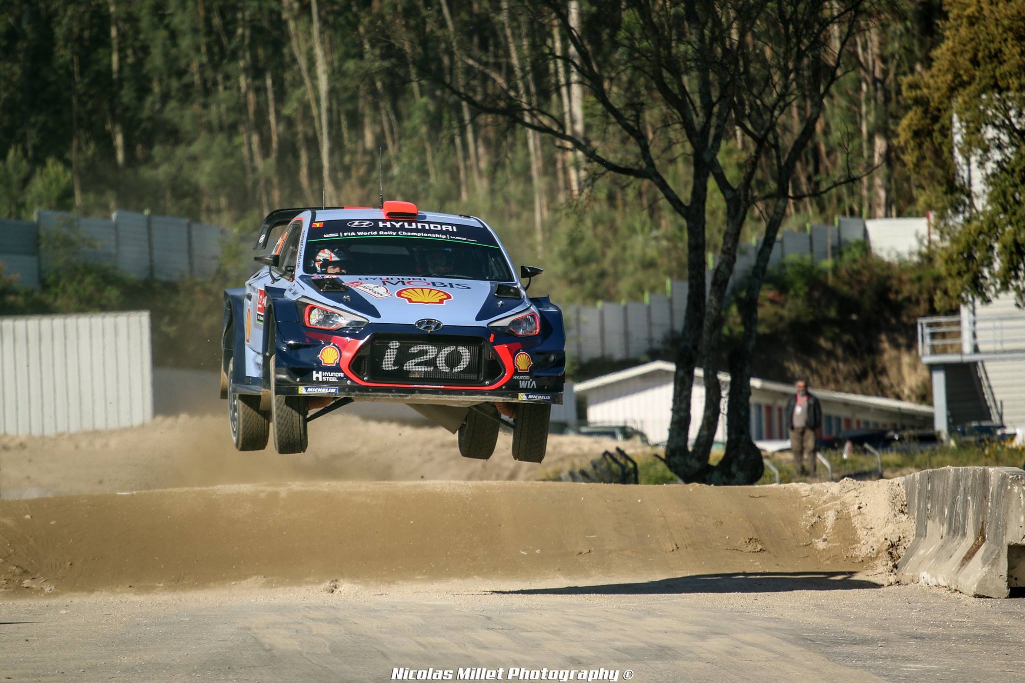 Dani Sordo shakedown du rallye duPortugal 2017