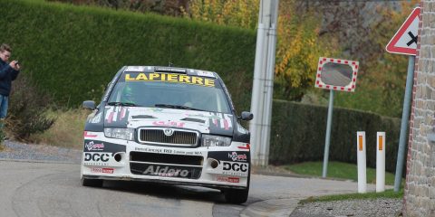 Manuel Canal-Roblès en Skoda Fabia WRC