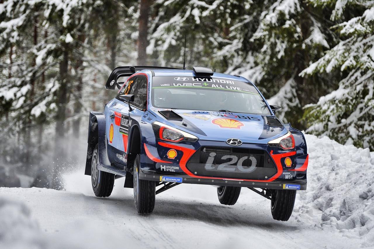shakedown du Rally Sweden 2018