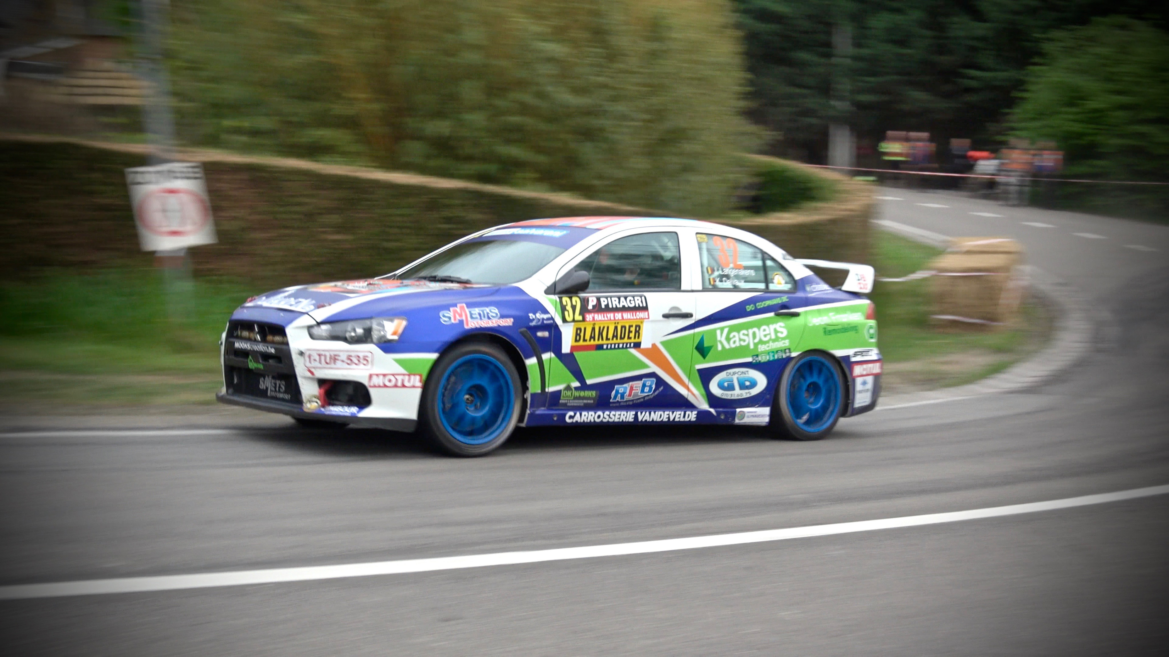 vidéo du Rallye de Wallonie 2018