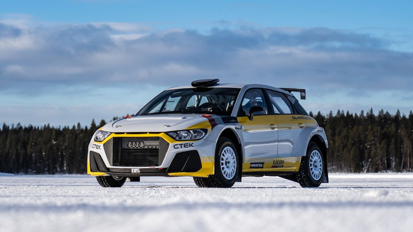 Retour Audi Quattro Rallye